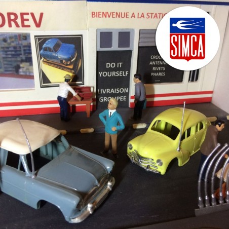 Antenne longue souple Simca...